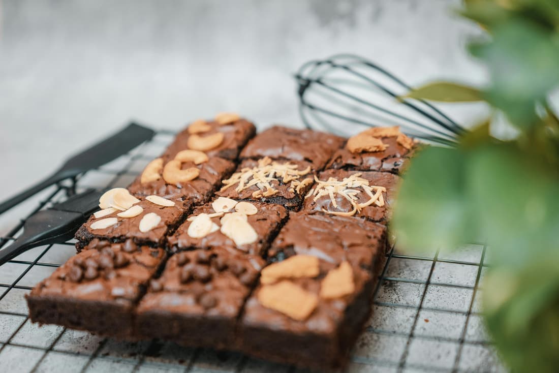 Brownis kukus potong
